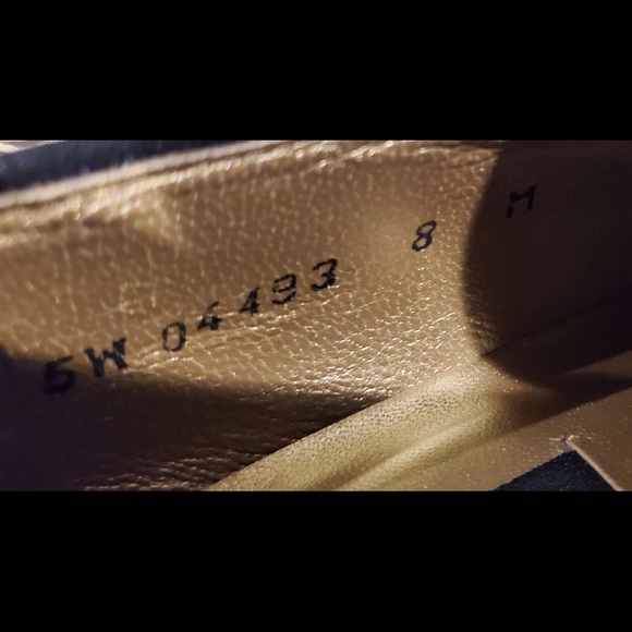 NWT Stuart Weitzman animal print loafer 8M black and gold. - Picture 8 of 10